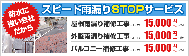 外壁塗装　屋根塗装　雨漏り　千成工務店