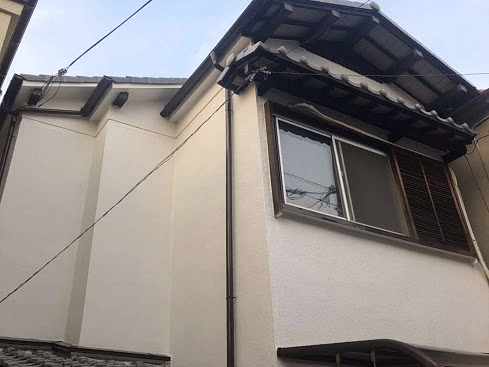 築28年 台風被害による屋根瓦修理と外壁塗装 堺市Ｕ様