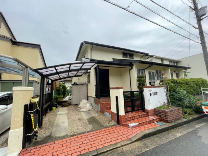 堺市　美原区　I様邸│堺市の外壁塗装・屋根塗装・雨漏り専門店　千成工務店