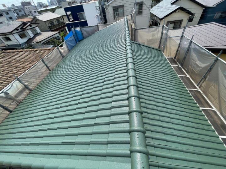 グリーンの屋根はいかがですか♪│堺市の外壁塗装・屋根塗装・雨漏り専門店　千成工務店