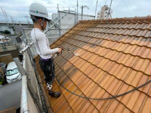 屋根　高圧洗浄　リフォーム　リノベーション　堺市　外壁塗装　屋根塗装　雨漏り　修理　工法　千成工務店堺市　外壁塗装　屋根塗装　雨漏り　修理　工法　千成工務店