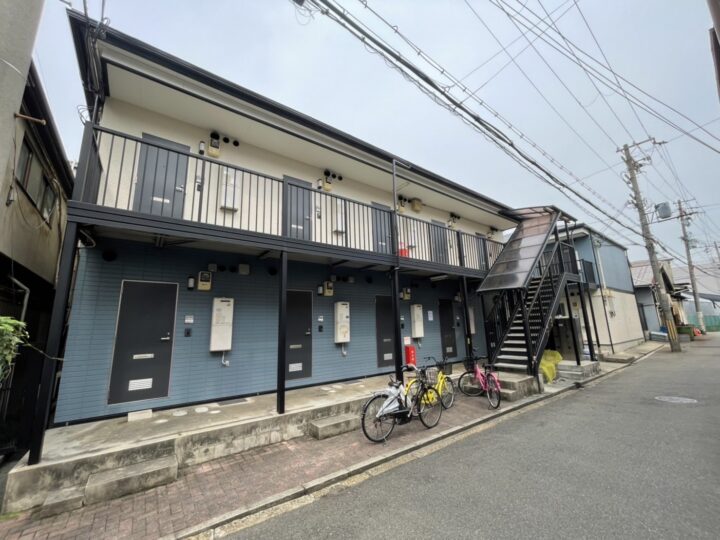 大阪市西成区　Kハイツ ⅠⅡ様　外壁・屋根塗装　│堺市の外壁塗装・屋根塗装・雨漏り専門店　千成工務店