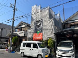 堺市　外壁塗装　屋根塗装　雨漏り　修理　工法　千成工務店