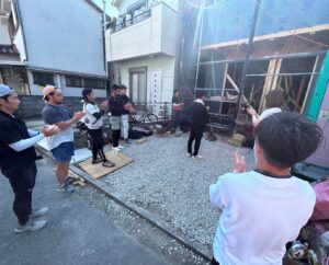 上棟式　新築　泉佐野市　上之郷　堺市　外壁塗装　屋根塗装　雨漏り　修理　工法　千成工務店