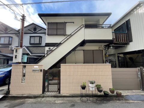 堺市堺区　K様邸│堺市の外壁塗装・屋根塗装・雨漏り修理専門店　千成工務店