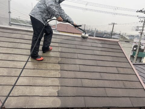 洗浄完了しました☆　堺市西区　H様邸│堺市の外壁塗装・屋根塗装・雨漏り修理専門店　千成工務店