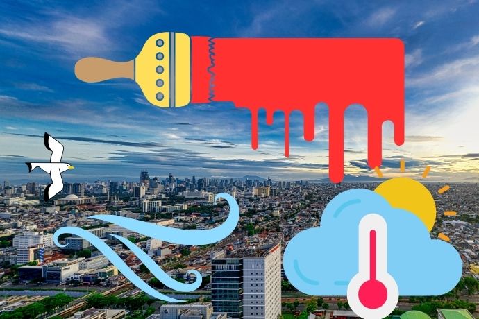 堺市の気候と外壁の関係性